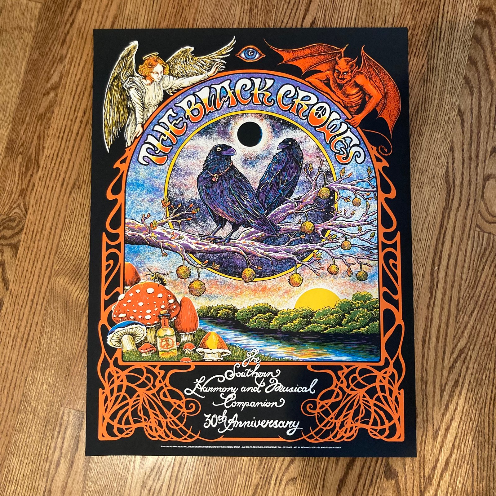 Black Crowes Southern Harmony commemorative print | bourbon sunday
